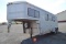 '98 Hawk 3 horse slant horse trailer w/ dressing room, opening windows, spare tire, ST225/75R15 tire