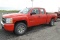 '11 Chevy Silveradoo 1500 w/ 206,742 mi., 4wd, extended cab, gas, truck bed tarp, (title) vin# 1GCRK