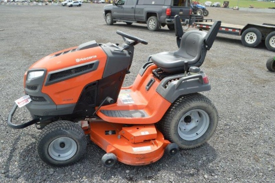 Husqvarna GT52XLS lawn mower w/ 50" deck, hydro, gas, 122 hrs (nice)