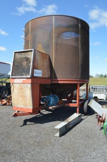 Gillmore-Tatge 580 portable grain dryer, serial# 5810174