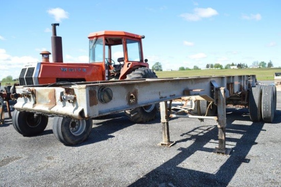 '80 Cobra 25' Semi trailer w/ no bed, tandems, (title), VIN# CDS80021029