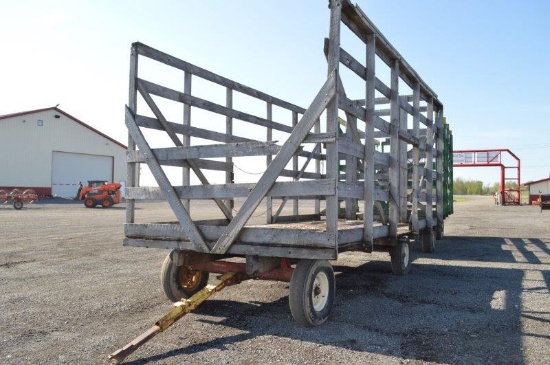 9'x18' Wooden hay wagon
