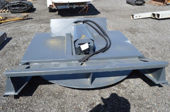 Wolverine heavy duty skid mount rotary mower w/ brush guard
