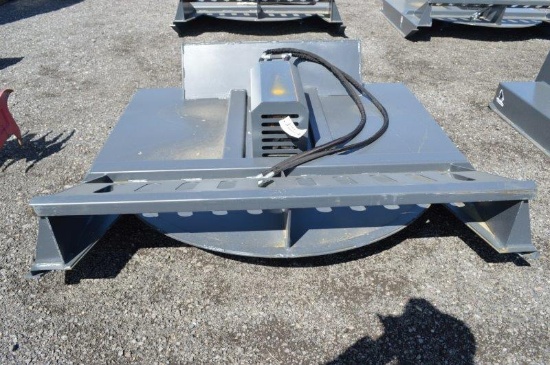 Wolverine heavy duty skid mount rotary mower w/ brush guard