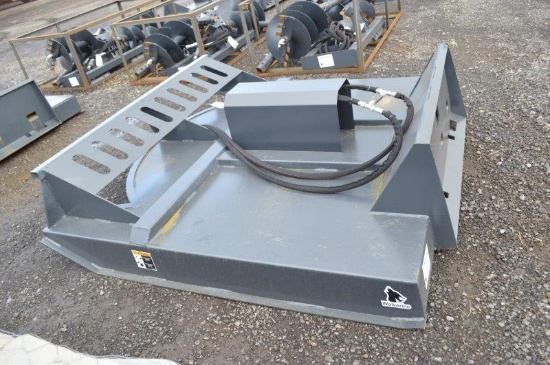 Wolverine heavy duty skid mount rotary mower w/ brush guard