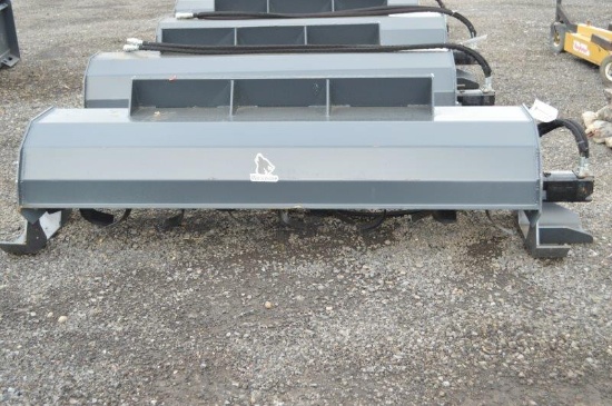 Wolverine 72'' heavy duty skid mount rototiller