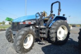 NH TS110 w/ 2696 hrs, 4wd, 16 sp w/ high & low, Left hand reverser, 4 remotes, 18.4-34 rear rubber,