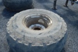 26L-28 tire w/ rim (rim for a husky spreader)