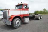 '91 Peterbuilt 379 cab & chassis, 6 cylinder diesel (title) VIN# 1XP5DE9X9MN304460