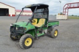 JD 850D diesel gator XUV w/ 2631 hrs, electric dump, 4wd, Westfield canopy