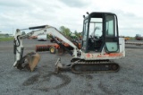 Bobcat 331 Ingersoll Rand mini excavator w/ 24