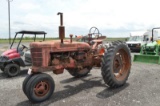 Farmall H tractor w/ 12.4-38 rear tires, gas powered, narrow front (new tires)