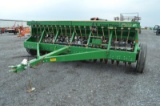 Great Plains 13' end wheel drill w/ grass seeder (manual in office)