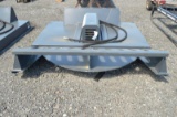 Wolverine heavy duty skid mount rotary mower w/ brush guard