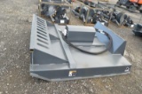 Wolverine heavy duty skid mount rotary mower w/ brush guard