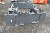 Wolverine heavy duty skid mount grapple bucket