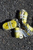 Bundle of 4 heavy duty 2''x27' ratchet straps