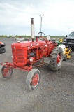 McCormick Farmall Super A w/ cultivator parts, wide front, 540pto, 2 wheel weights (1 mounted and 1