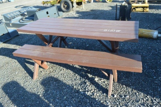 poly picnic table