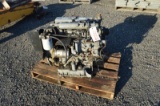 Kubota 4 cylinder engine, new pistons & rings, runs good