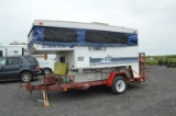 Starcraft popout camper truck topper, w/ electric air conditioner, lavatory & shower, propane stove,