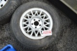 P215/70R15 tire on rim