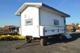 8'x16' mobile chicken coop w/ 26 roosting boxes, fully insulated, wired for 120 or 12 volt lighting,