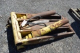 Scott dump body hoist w/ hyd pump tank & valve aux. hyd. for auger