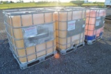 8-250 gal totes, (previously used to store dye)