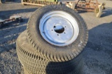 4- Massey Ferguson 355/80.020 compact tires on rims