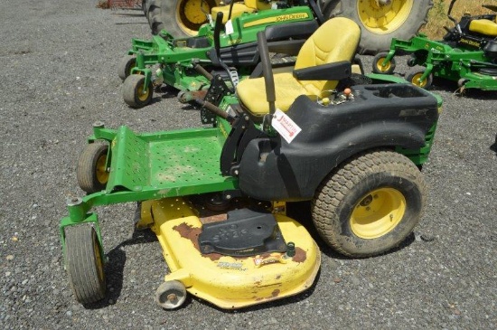 JD Z445 zero turn mower w/ Edge Cutting System 54" deck, 581 hrs