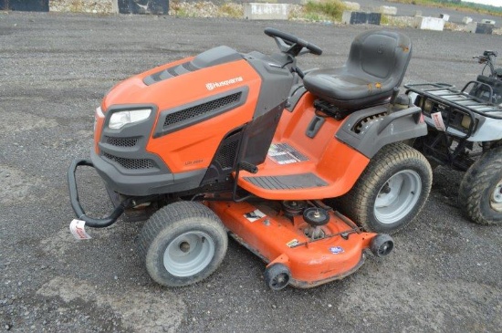 Husqvarna LGT 2654 mower w/ 254 hrs, 54" deck, gas, hydro