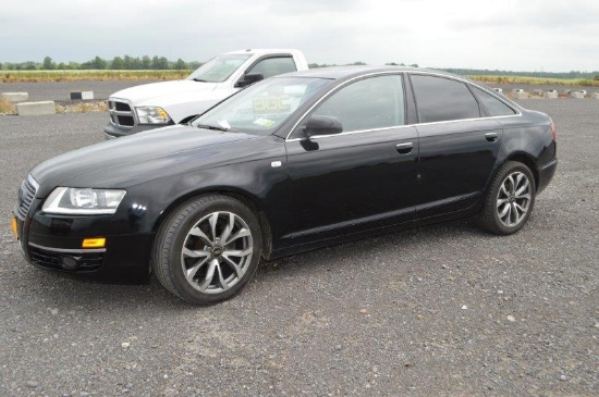 '07 Audi A6 Quartro car w/ 167,654 miles, heated black leather seats, gas, sun roof, automatic, AWD,