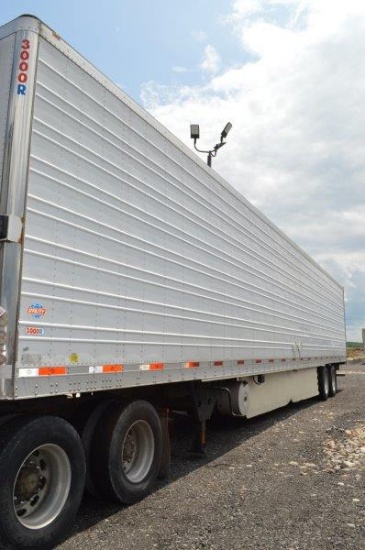 '10 Carrier 53'x102" reefer utility trailer, VIN# 1UYVS25357M967609 (Reefer units all working, part