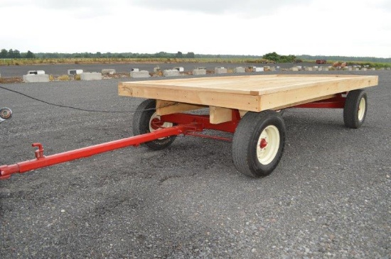 16' wooden flat wagon