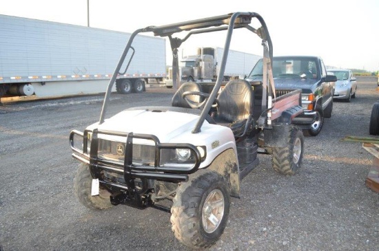 '09 JD 620I Special Edition gator, 4wd, 684 hrs, manual dumping bed, lights