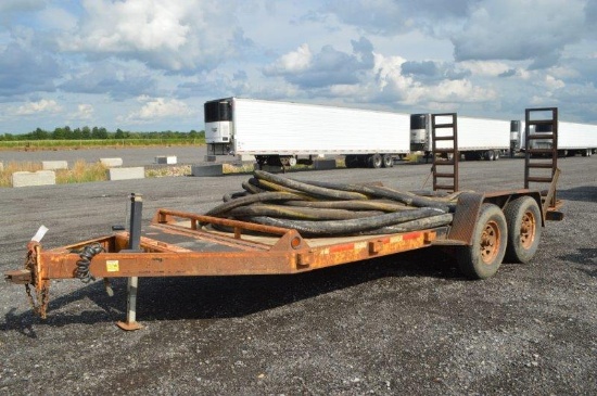 '03 Brimar 16' equipment trailer w/ fold down ramps, vin# 43YDC16203C019560 (title)
