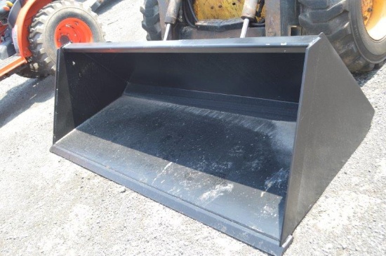 86'' Heavy Duty skid mount material bucket