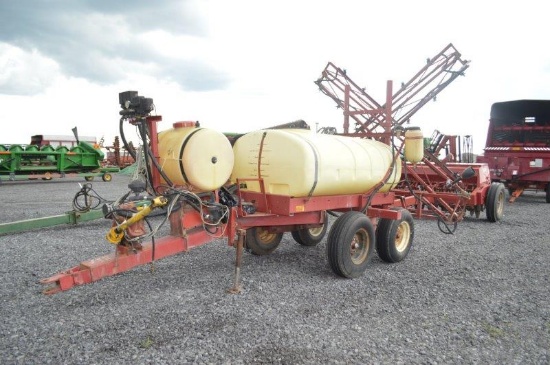 Hardi sprayer w/ 500gal tank, 45' booms, 540pto drive, foam marker, controls