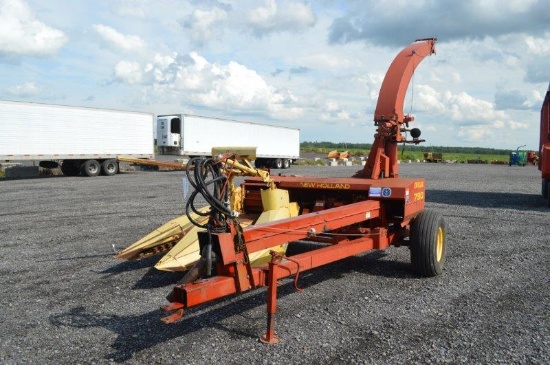 NH 790 forage harvester w/ hyd hitch control, electric controls