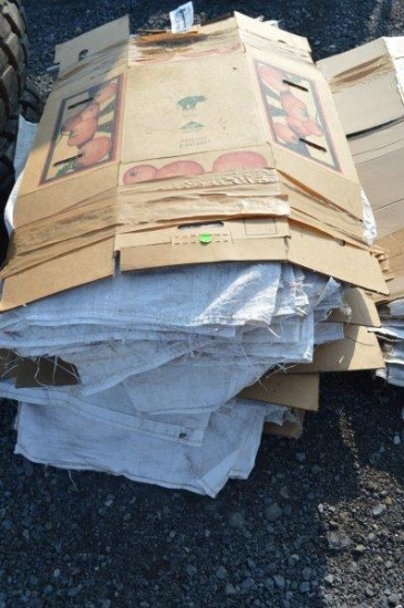 3- boxs of 100- 50# feed bags