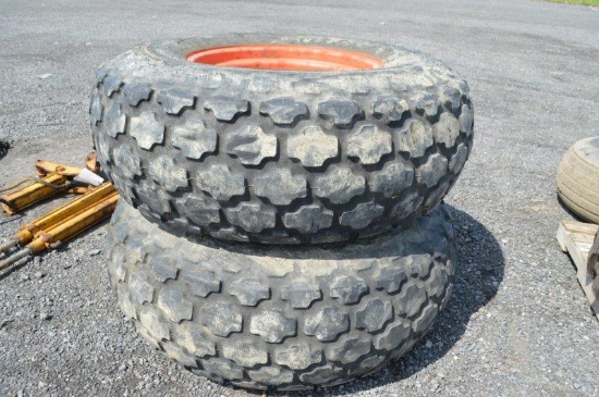 2- 18.4-26 tires on rims