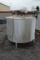 Stainless steel tank w/ electric agitator