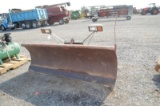 Western 8' snow plow for pickup truck