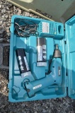 Makita drill w/ carrying case, batteries & charger