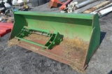 JD bucket & bracket (can att to 643 loader)