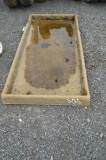 Fiberglass footbath