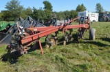 CIH 4 bottom spring reset plow w/ side hill hitch
