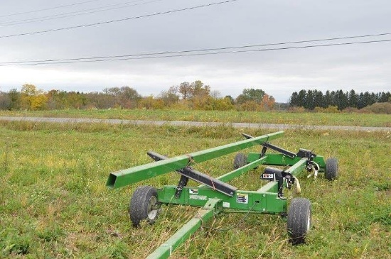 Unverferth 25' header cart wagon