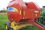 NH BR7060 Silage Special round baler w/ net wrap, 8' pick up, extra sweep, Monitor